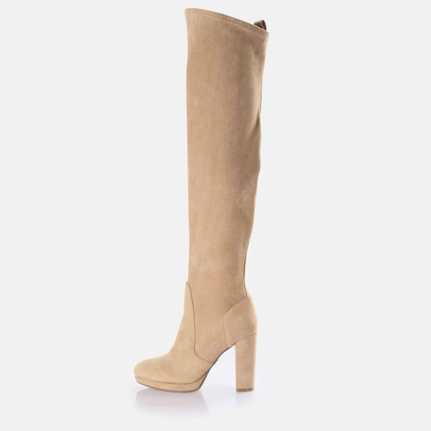 BUFFALO Amy Overknee Botte Vegan Creme Flash Sale