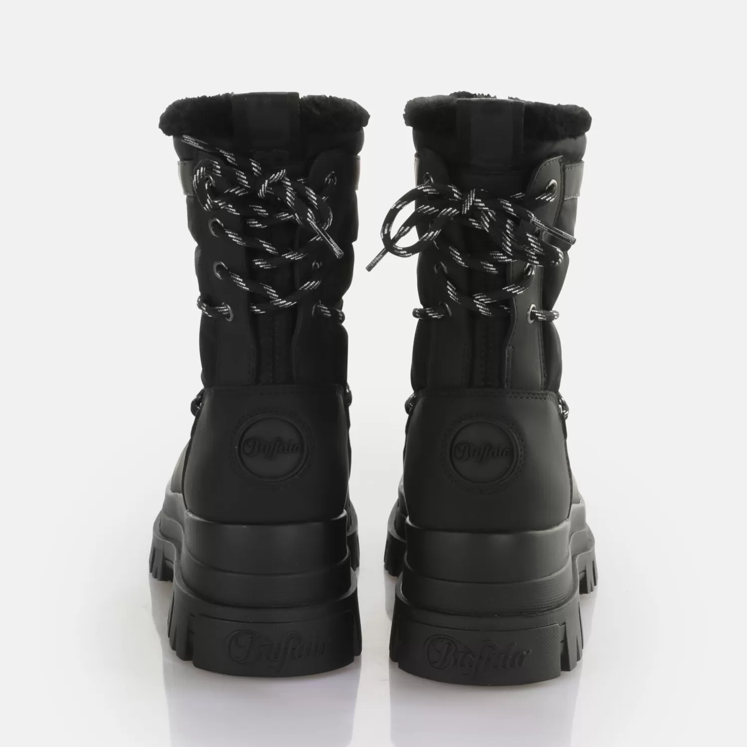 BUFFALO Aspha Blizzard Warm Bottes A Talon Vegan Noir Hot