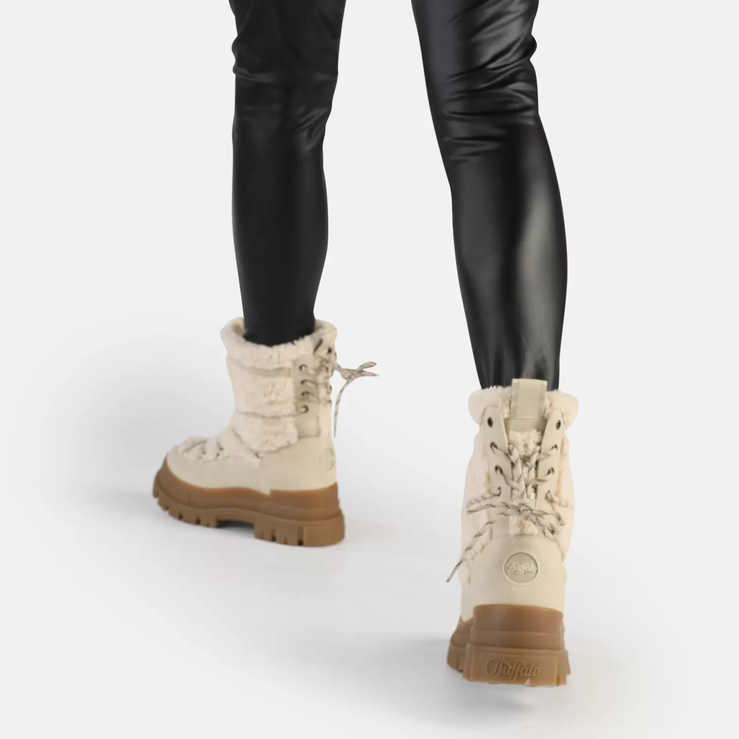 BUFFALO Aspha Blizzard Warm Bottes Vegan Creme Store