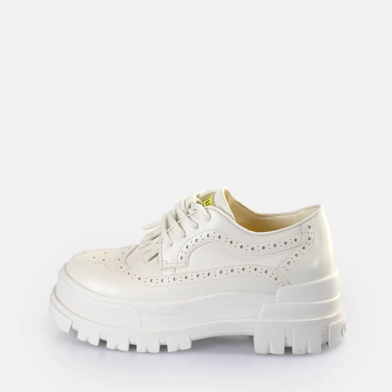 BUFFALO Aspha Brogue Chaussures Basses Veganes Blanc Store