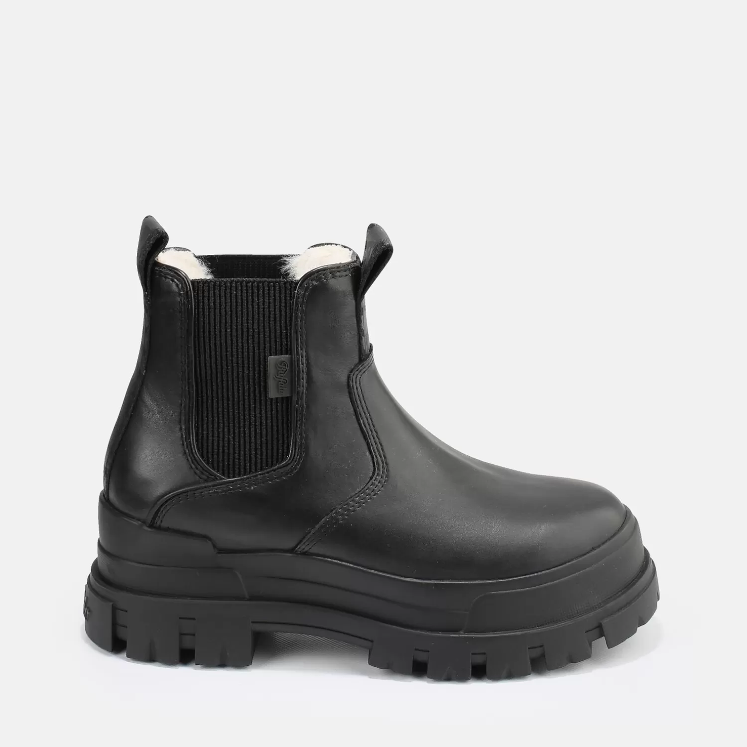 BUFFALO Aspha Chelsea Warm Men-Bottines Cheville Veganes- Noir Flash Sale