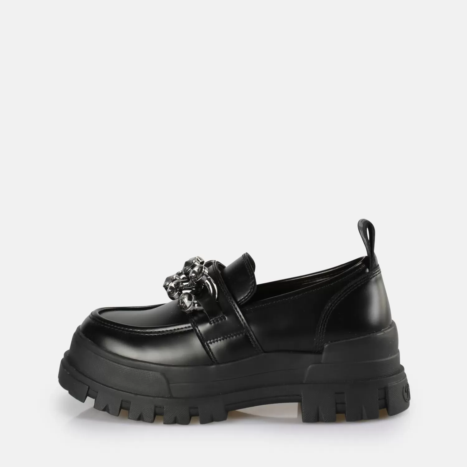 BUFFALO Aspha Loafer Glam Chaussures Basses Vegan Black Noir Sale