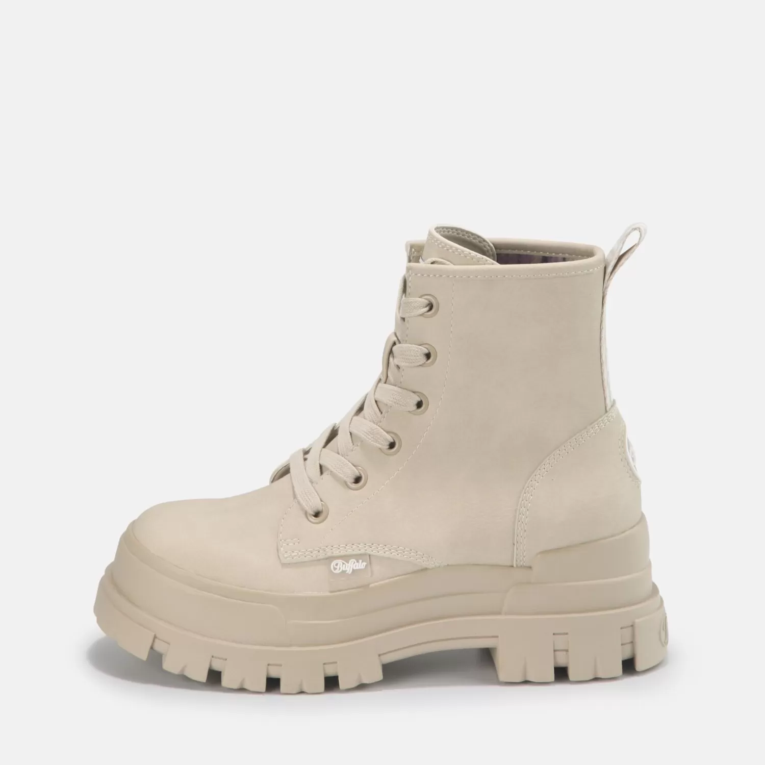 BUFFALO Aspha Rld Bottines Cheville Veganes Creme Clearance