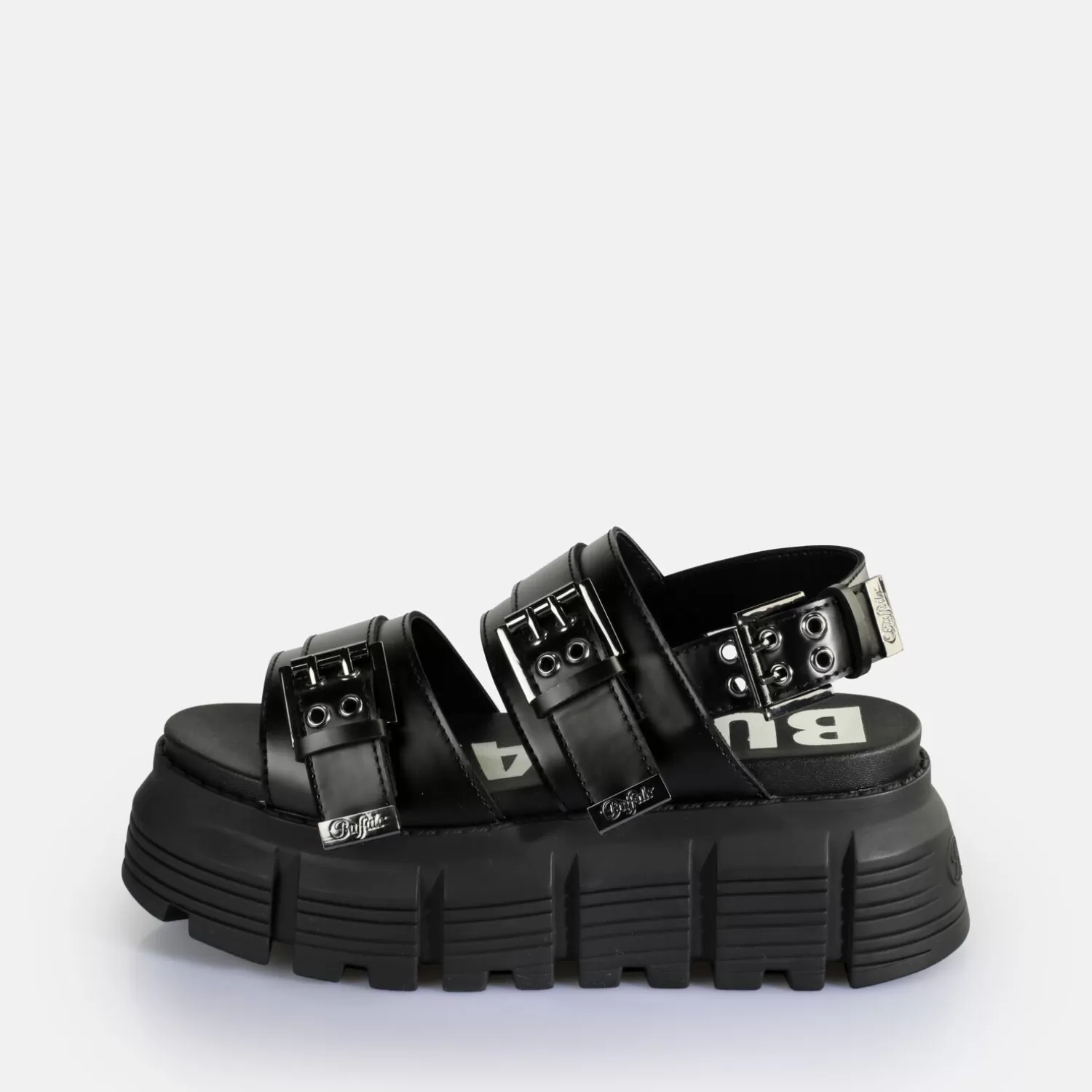 BUFFALO Ava Sandal Sandales A Plateforme Veganes Noir Online