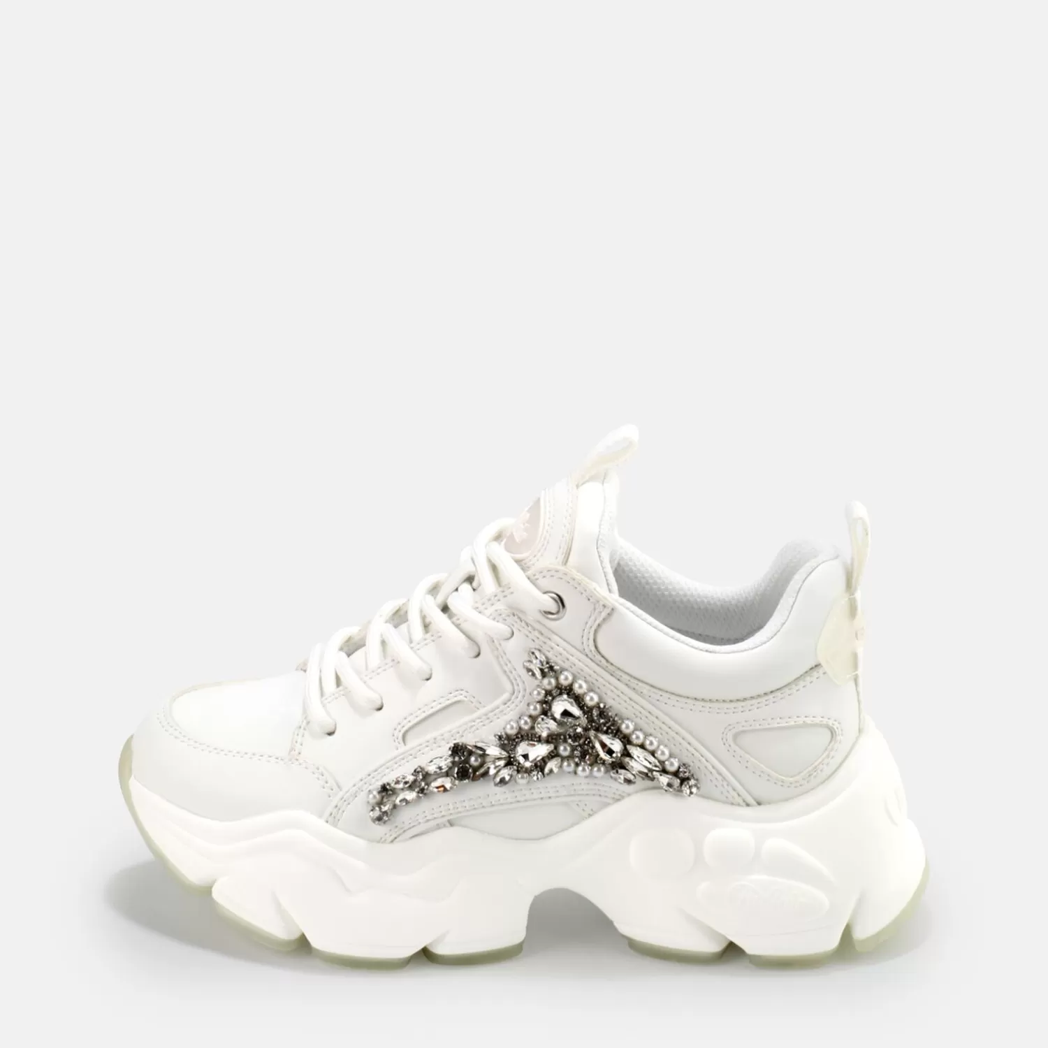 BUFFALO Binary Lux Baskets Veganes Blanc Best Sale