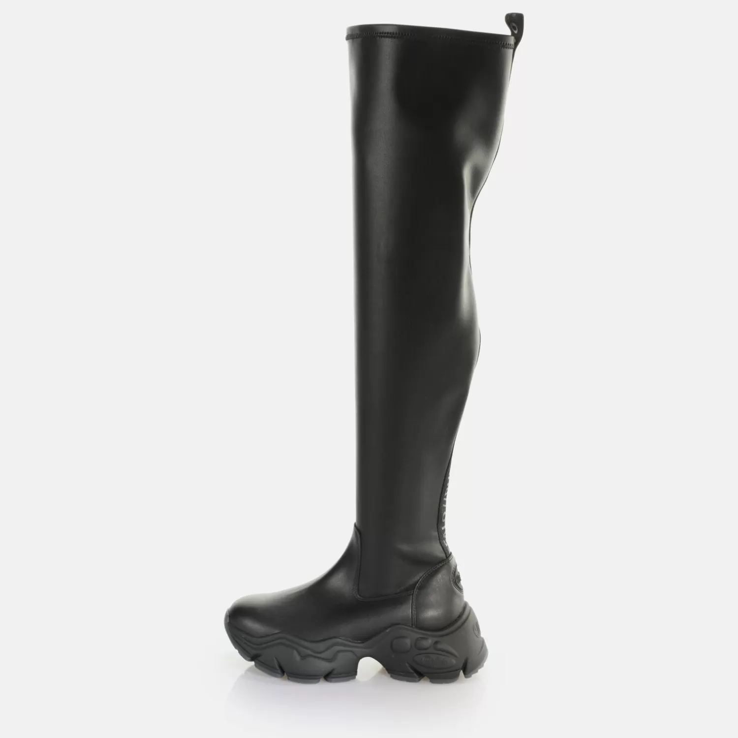 BUFFALO Binary Overknee Bottes Vegan Noir Best