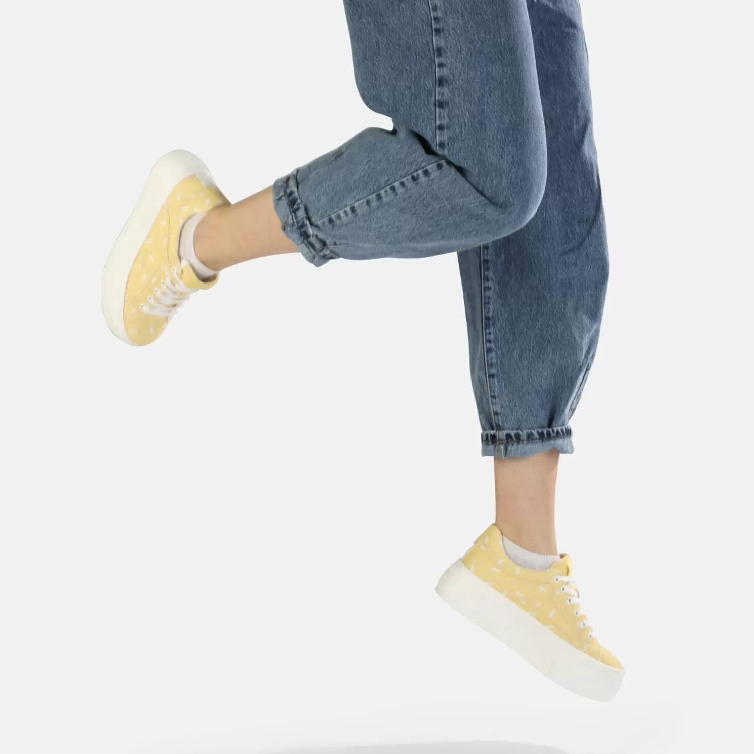 BUFFALO Cld Corin Sneaker Candy Jaune Sale