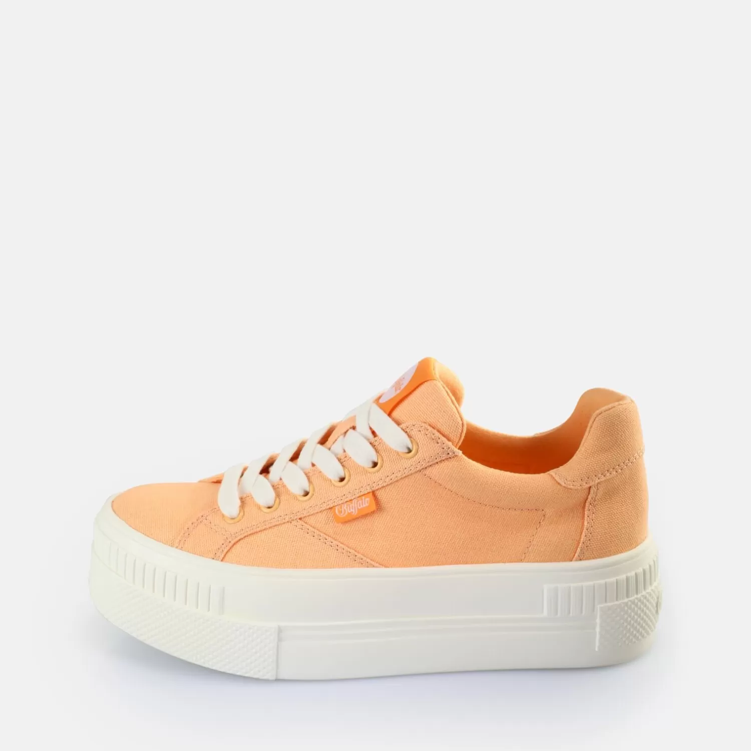 BUFFALO Paired Baskets Basses Veganes Peche Orange Cheap