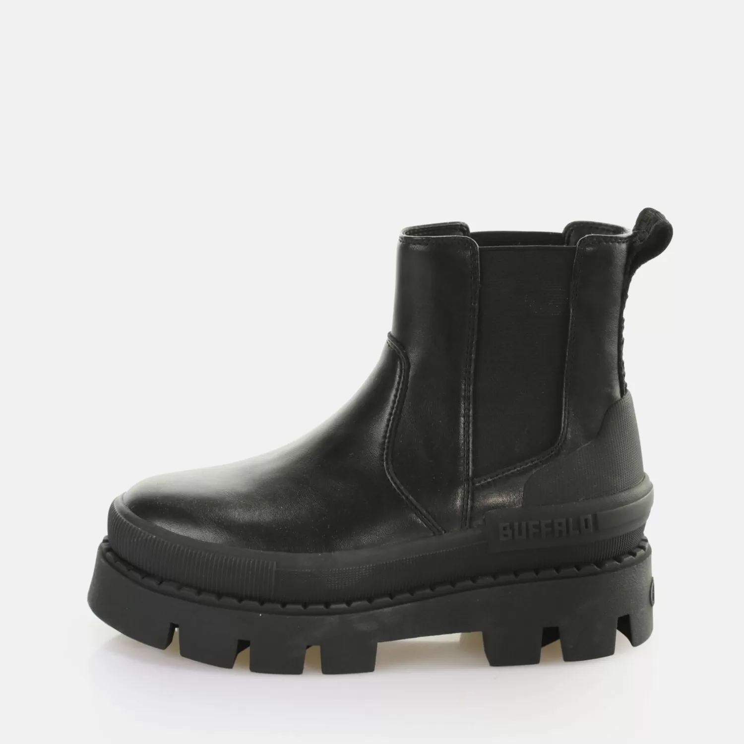 BUFFALO Raven Chelsea Bottines Vegan Pour Homme Noir Flash Sale