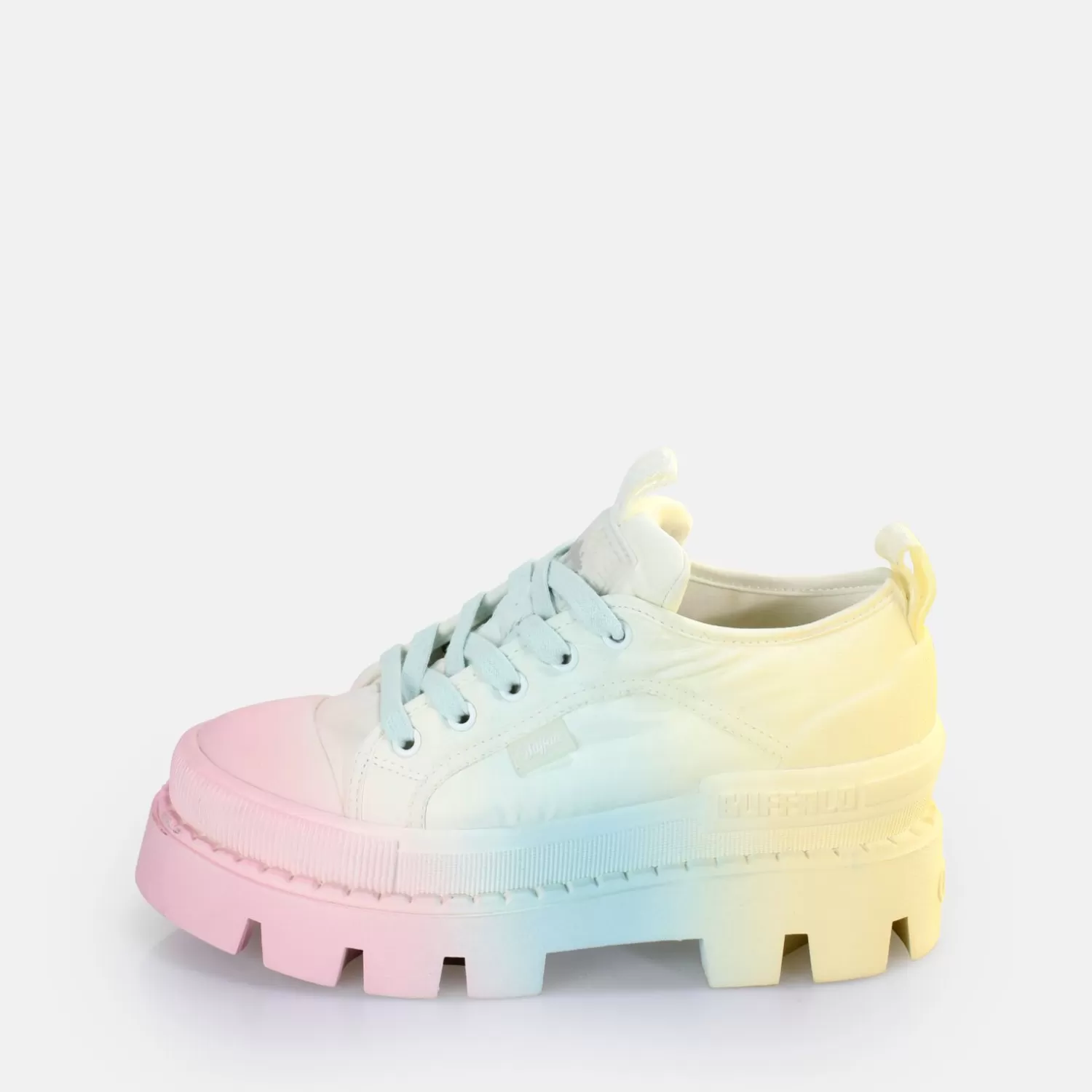 BUFFALO Raven Lo Baskets Basses Veganes Arc-En-Ciel Pastell Multi Outlet