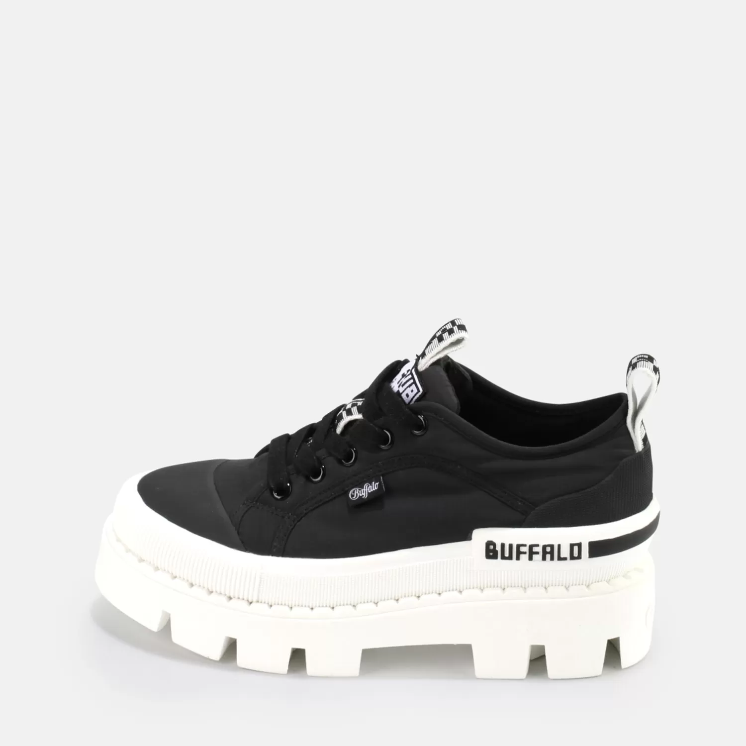 BUFFALO Raven Lo Baskets Veganes Noir Online