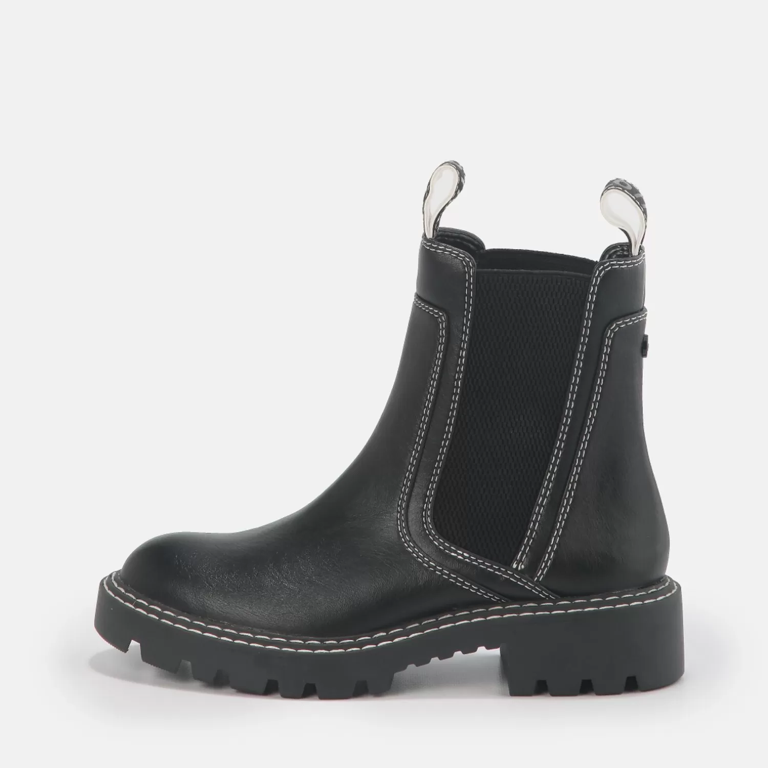 BUFFALO Seven Bottines Cheville Veganes Noir Outlet