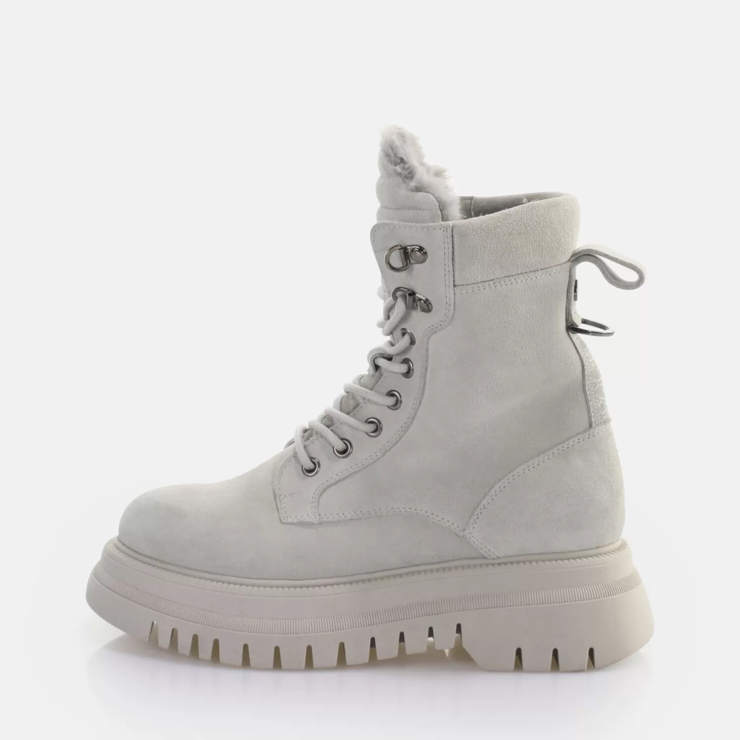 BUFFALO Shade Laceup Hi Warm Bottines Gris Fashion