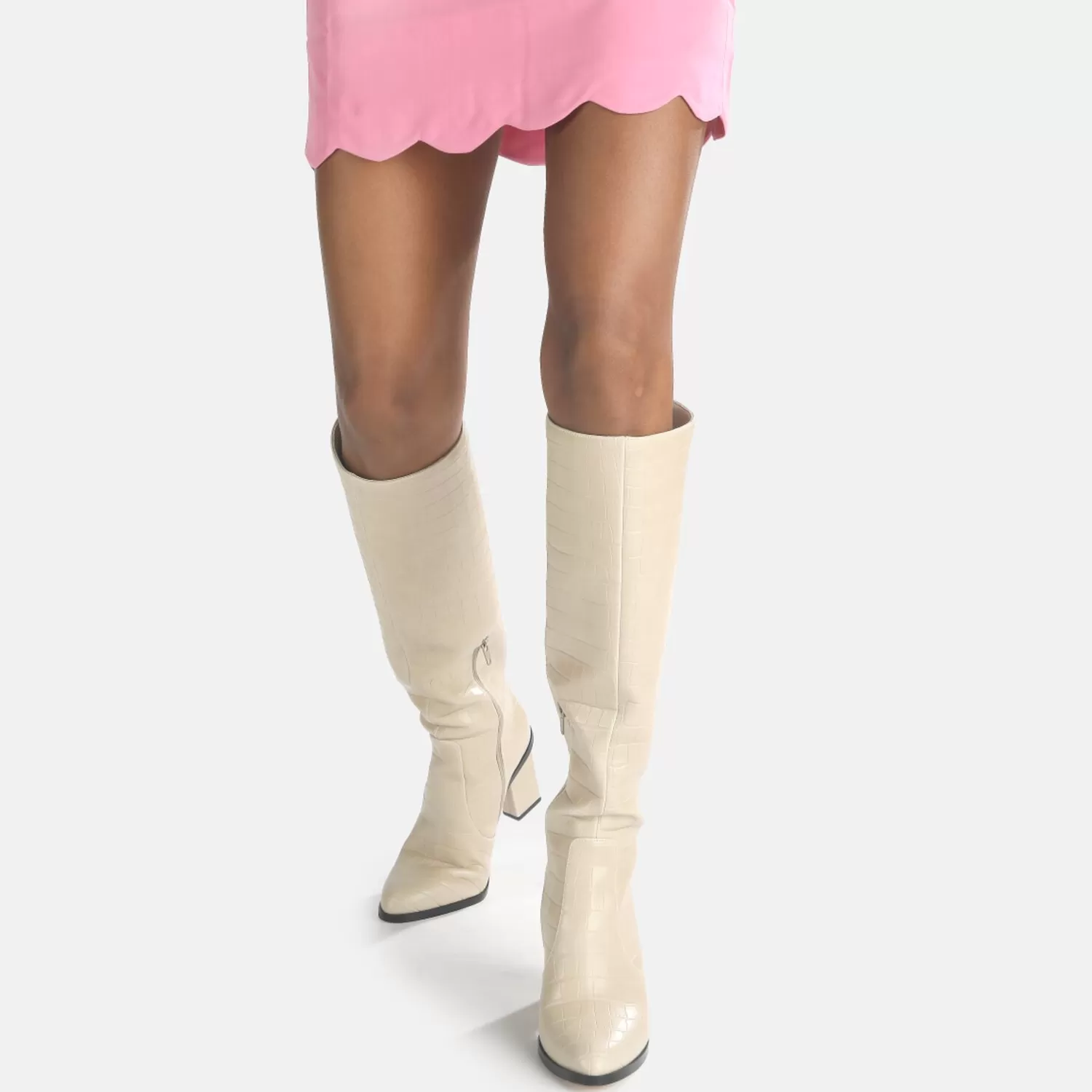 BUFFALO Shirly Bottes Veganes Creme Shop