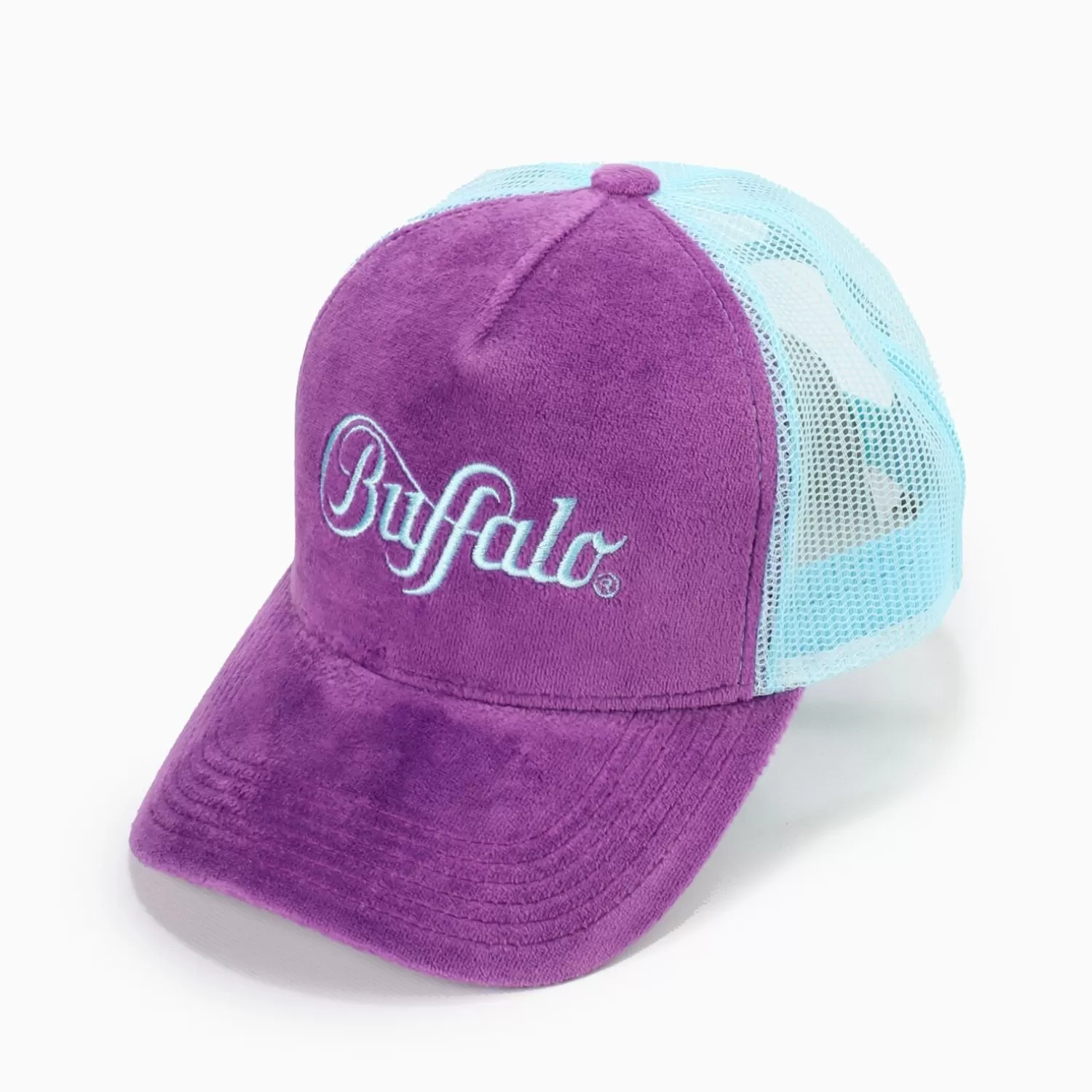 BUFFALO Trucker-Caps-Velvet-Violet/ Bleu Best