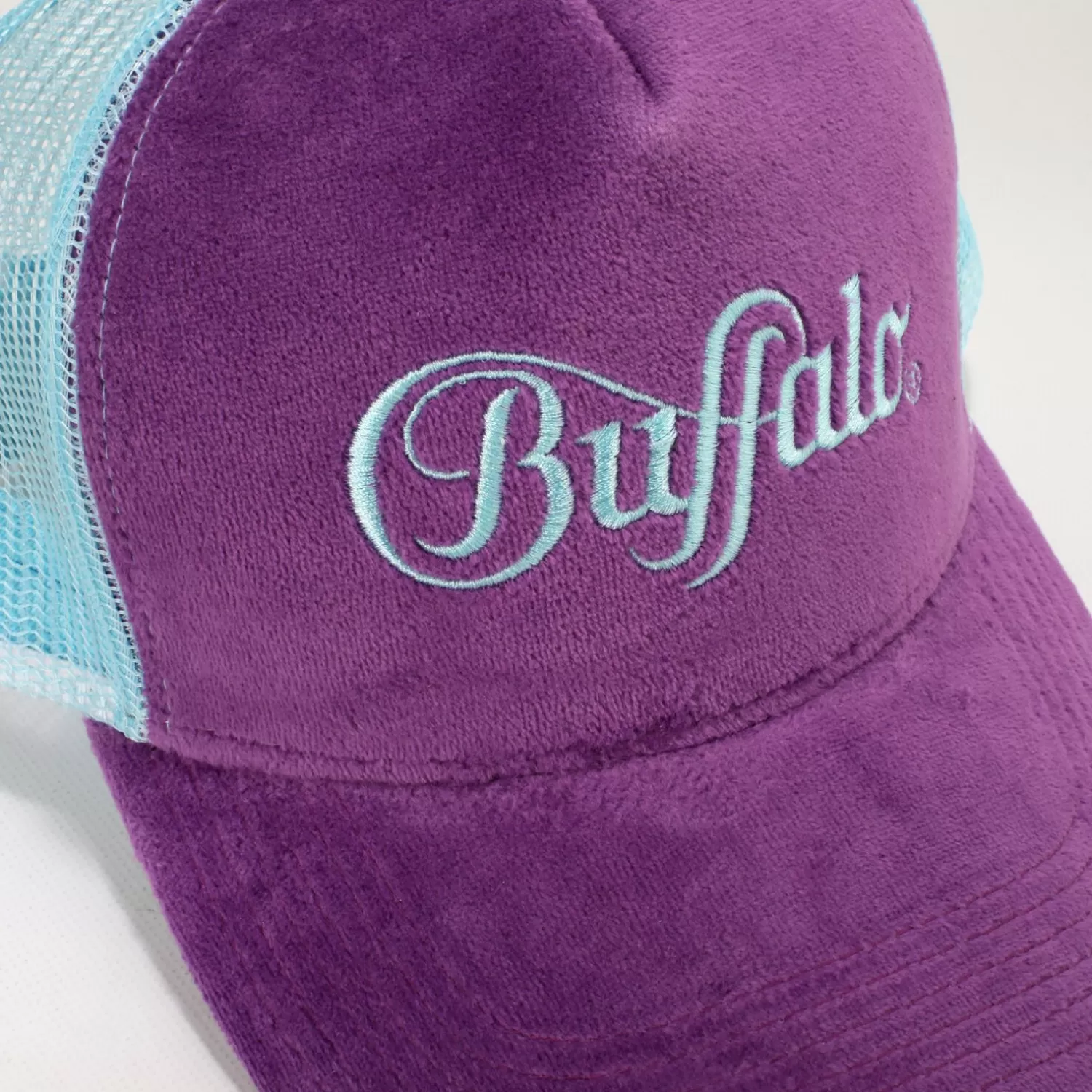 BUFFALO Trucker-Caps-Velvet-Violet/ Bleu Best