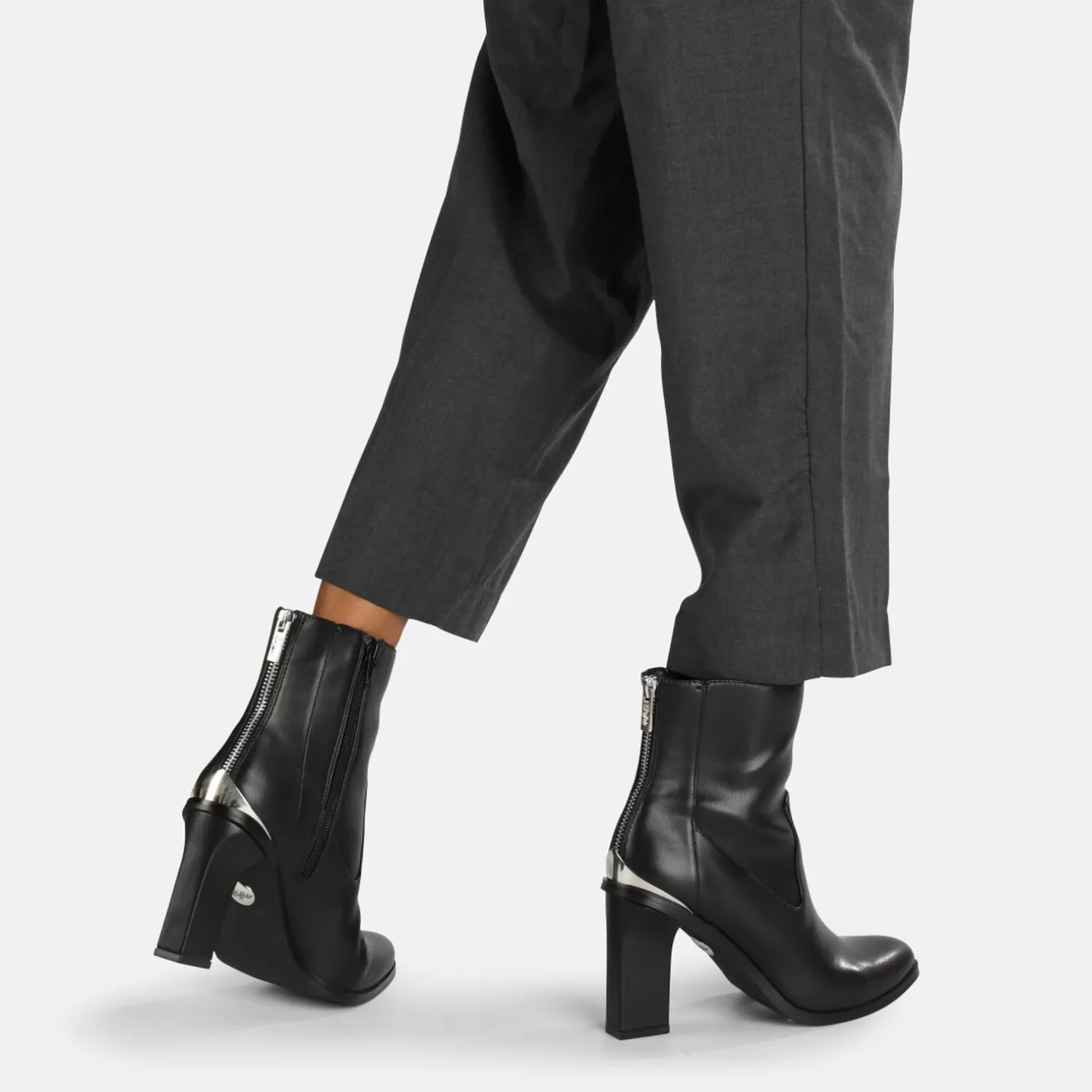 BUFFALO Zoe Bottines Cheville Veganes Noir Sale